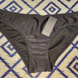 Palisades Beach Club Black Bikini Bottom Size L